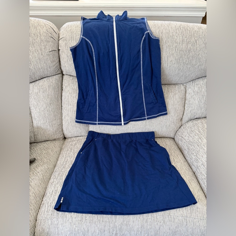 Quacker Factory Skort/Top Set